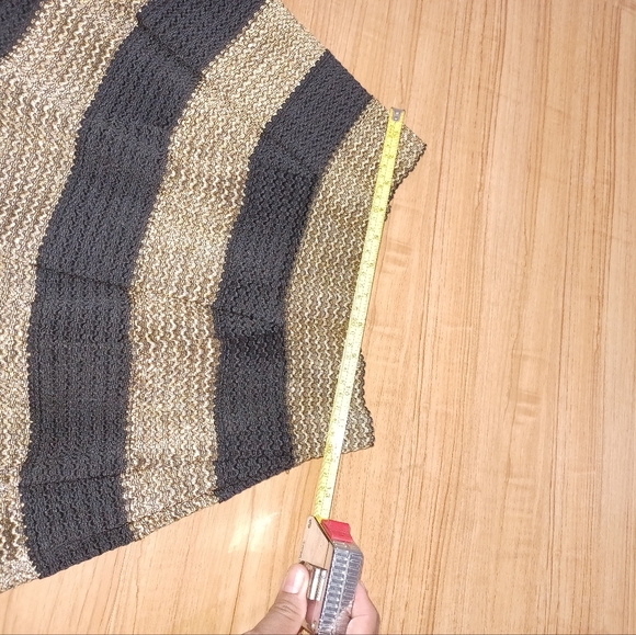 CLEO Woman skirt Black and Gold Size L - Picture 4 of 7